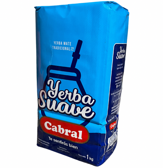 Cabral Yerba Mate Suave Package