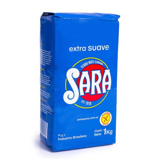 Yerba Mate Sara Extra Suave Blue Package